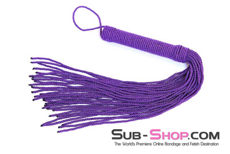 9034DL      Strike a Cord 19” Purple Strand Whip - LAST CHANCE - Final Closeout! - Image 4
