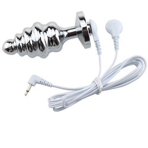 9797M Sub-Shock Electro-Stim Christmas Tree Steel Butt Plug
