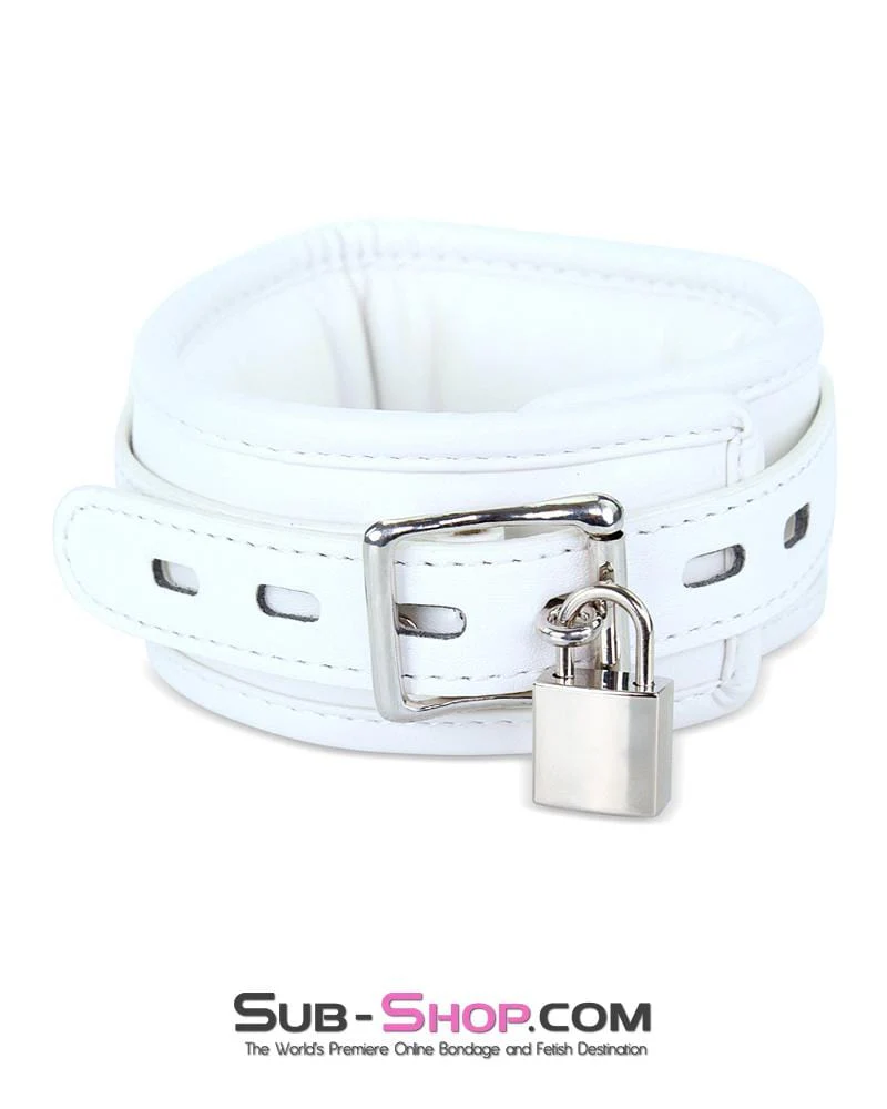 0796AE Sub-Shop Chrome Bondage Gear Padlock - Image 6
