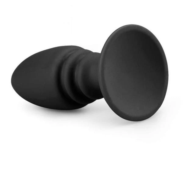 9766M      The Bullet Silicone Butt Plug with Suction Cup Base - LAST CHANCE - Final Closeout! - Image 2