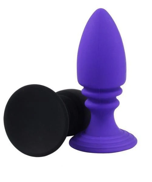 9818M      The Missile Black Silicone Butt Plug - LAST CHANCE - Final Closeout! - Image 3