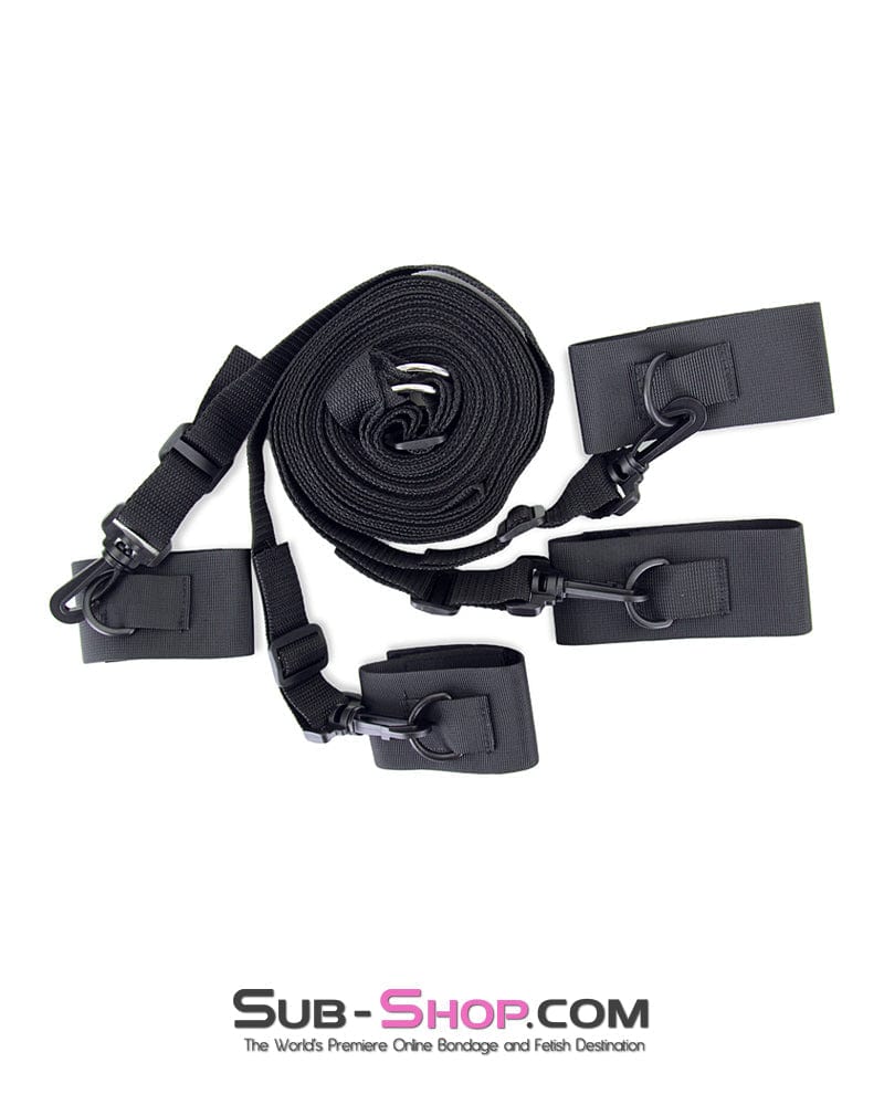 9993M Tie Me Up, Tie Me Down BedBound SecureFit BDSM Restraint System - MEGA Deal - Image 2
