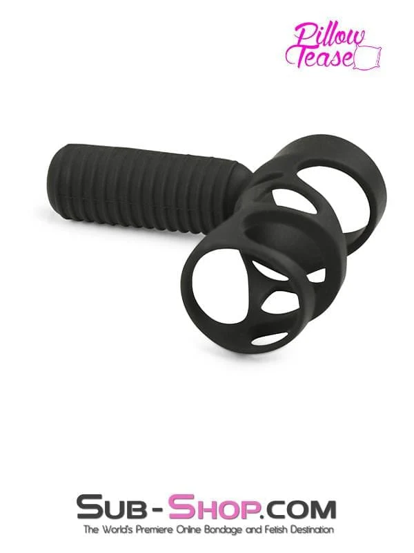 1524M Vibrating Girth Enhancing Cock Ring - LAST CHANCE - Final Closeout! - Image 5