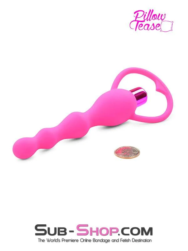1687M      Vibrating Pink Silicone Anal Beads - LAST CHANCE - Final Closeout! - Image 6