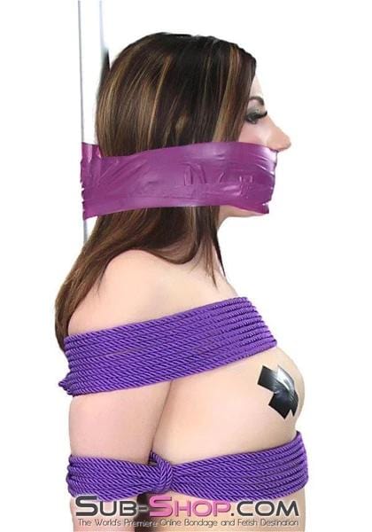 4711A World's Best Gag Tape, Purple - Image 7