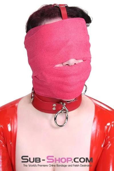 5746A Wrap-Sure Self Adhesive Bondage and Gag Wrap, Red - Image 25